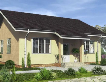 Проект Ф-01 Размер 10.6* 9.6 метров