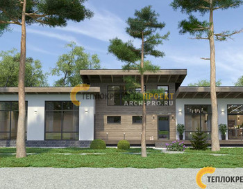 НОВИНКА Р-92. Банный комплекс с бассейном 26.6*8.5 метров