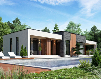 БКН-01 Банный комплекс с террасой 20*8 м.